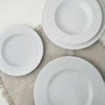 Plato Playo Porcelana Tramontina Quartzo 28 Cm Blanco Quartzo - Imagen 2
