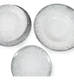 Plato Pasta Porcelana Tramontina Camila 27 Cm Gris Camila - Imagen 4