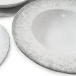 Plato Pasta Porcelana Tramontina Camila 27 Cm Gris Camila - Imagen 5
