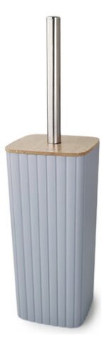 Set X 7 Piezas Accesorios Para Baño Bambu Otten Gris - Imagen 5