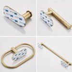 Set X 4 Piezas Accesorios Para Baño Otten Dorado - Imagen 5