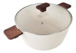 Cacerola Aluminio Inducción Otten Nórdica 28 Cm Beige - Imagen 2