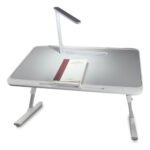 Mesa Bandeja De Cama Notebook  Multiuso C/ Luz Otten 70 X 45 - Gris - Imagen 5