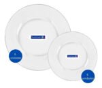 Set X 12 Juego Platos Luminarc Directoire Playo Postre - Imagen 2