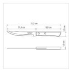 TRAMONTINA POLYWOOD Jgo 6pz Cuchi.mesa 5""-21100/675 - Imagen 4