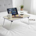Mesa Bandeja Para Cama Plegable Para Tablet Notebook Otten - Beige - Imagen 6