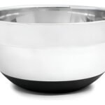 Bowl Batidor Acero Inoxidable Base Antideslizante 24 Cm Dunia