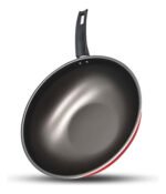 Wok Antiadherente Panelux 2.3 Litros 24 Cm Rojo - Imagen 4