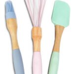 Set X 3 Reposteria Pincel/Espatula/Silicona Calidad Premium