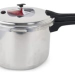 Olla Presión Aluminio Cierre Externo Panelux Magnific 4,5 Lt Plateado