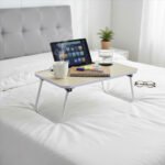 Mesa Bandeja Para Cama Plegable Para Tablet Notebook Otten - Beige - Imagen 7