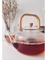 Tetera Vidrio Con Infusor Y Mango Bambú Otten 1,5 Lts - Marrón - Imagen 6