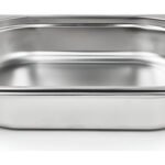 Gastronorm Bandeja Gn Acero Inoxidable 1/2 65mm Premium Color Plateado