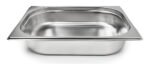 Gastronorm Bandeja Gn Acero Inoxidable 1/2 65mm Premium Color Plateado