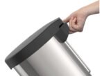 TRAMONTINA CESTO P/BASURA AC. INOX. C/T.5 LTS - Imagen 4