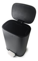 Cesto Tacho Basura Residuos Hogar Cierre Suave Otten 12 Lts Negro Matte - Imagen 8