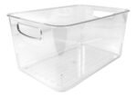 Organizador Cajon Acrilico Contenedor Para Heladera 25 Cm