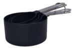Juego Set X 8 Piezas Cucharas Y Tazas Medidoras Plastico Color Negro - Imagen 7