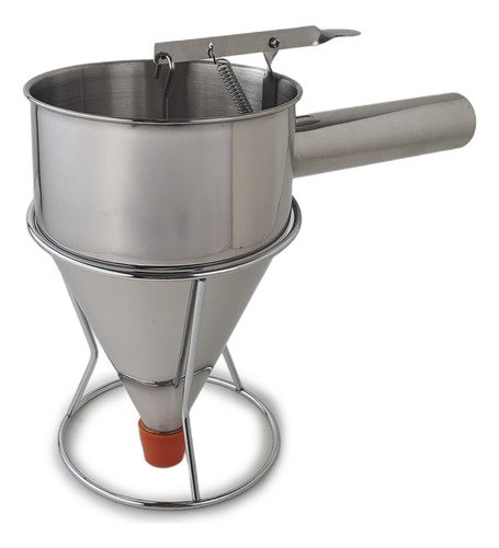 D_643101-MLA97124826064_112025-O Dispensador De Masa Crema Acero Embudo Otten 600 Ml Plateado - Imagen 1