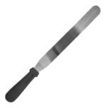 Espatula Untar Lisa Repostera De Acero Inoxidable 33 Cm Color Negro - Imagen 2