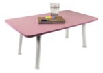 Mesa Bandeja Cama Plegable Patas Hércules Notebook Otten Rosa - Imagen 2
