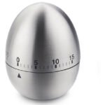 Timer Temporizador 60 Minutos Diseño Huevito Acero