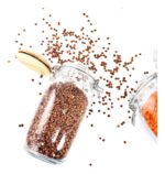 Frasco Vidrio Cierre Hermético Tapa Bambú Otten 2,2 Lts Marrón Claro - Imagen 2