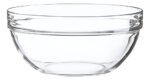 X 6 Bowl Compotera Apilable Vidrio Templado Arcoroc 6cm Color Transparente