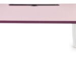 Mesa Bandeja Cama Plegable Patas Elefante Notebook Otten Rosa