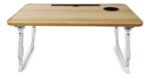 Mesa Bandeja Cama Plegable C/ Cajon Notebook Tablet Otten Marrón Claro - Imagen 2