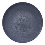 Plato Playo Porcelana Tramontina Topazio 28 Cm Azul Oscuro
