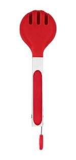 Pinza Ensalada Acero Inoxidable Y Silicona Calidad Premium 26cm - Imagen 2