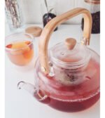 Tetera Vidrio Con Infusor Y Mango Bambú Otten 1,2 Lts Marrón - Imagen 9