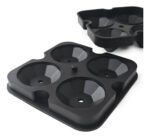 Cubetera Silicona Flexible Forma Diamante Bebidas Otten - Negro - Imagen 7
