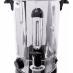 Cafetera Eléctrica 8,8 Lt Zokin Regulador Termostato Inox. Gris
