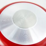 Cacerola Ceramica Mika 22 Cm Rojo/Blanco - Imagen 4