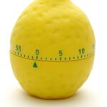 Timer Temporizador 60 Minutos Diseño Limon
