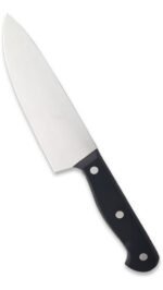 Cuchillo Chef Profesional Otten 15 Cm - BAZAR CHEFs - Negro/plateado