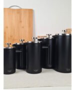 Cafetera Embolo Prensa Acero Otten 600 Ml Negro - Imagen 6