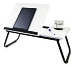 Mesa Bandeja Cama 4 Posiciones Plegable Notebook Otten Blanco - Imagen 6