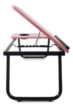 Mesa Bandeja Cama 4 Posiciones Plegable Notebook Otten Rosa - Imagen 2