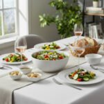 Bowl Ensaladera Porcelana Tramontina Maria Augusta 24 Cm Blanco - Imagen 3