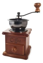 Molinillo Triturador Grano De Café Manual Madera Otten - Marrón