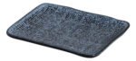 Set X 4 Fuente Rectangular Stoneware Porto Juta 18 X 14 Cm Azul Marino