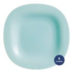 Juego Set 6 Plato Playo Vidrio Templado Luminarc Carine 27cm - Imagen 12