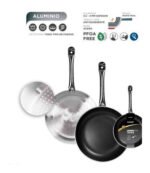 Sarten Profesional Teflon Mehtap 28 Cm Mango De Acero Gris - Imagen 7