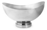 Frapera Hielera Baja Oval Acero Inoxidable Otten Plateado - Imagen 2