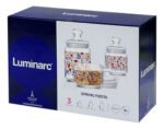 Set X 3 Frascos Spring Fiesta Luminarc Club Transparente - Imagen 3