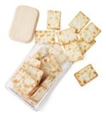 Frasco Acrílico Hermético Tapa Bambú Otten 1,1 Lts - Marrón Claro - Imagen 2