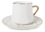 SET X 6 TAZA DE CAFE CON PLATO CERAMICA 110 ML OTTEN - Imagen 2
